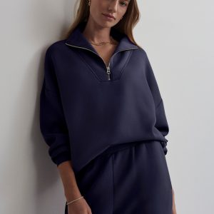 Yogamatters-Varley-Hawley-Half-Zip-Sweat-Blue-Nights-High-quality-designer-yoga-clothing-at-discounted-prices-online-ta0