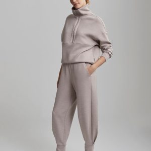 Yogamatters-Varley-The-Relaxed-Pant-25-Taupe-Marl-High-quality-designer-yoga-clothing-at-discounted-prices-online-vk0